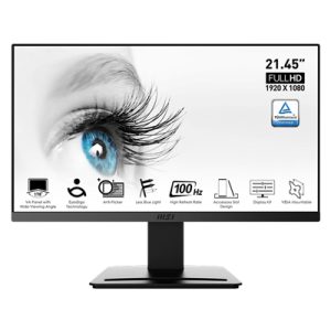 LCD MSI PRO MP223 (1920 x 1080/VA/100Hz/4 ms/ Full viền) (BH 24T)