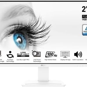 LCD MSI PRO MP273AW (FHD IPS 100Hz Loa White (BH 24T)