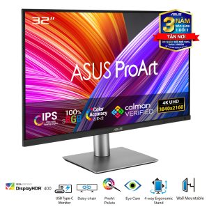 LCD đồ hoạ Asus ProArt PA329CRV 32″ 4K IPS 60Hz (HDMI, Display Port, USB-C PD 96W)