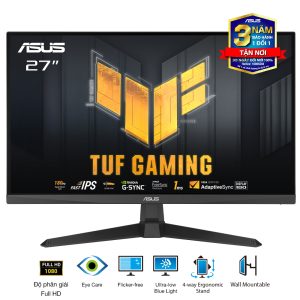 LCD Gaming Asus VG279Q3A 27'' FHD IPS 180Hz 1ms GSync FreeSync (HDMI, Display Port)