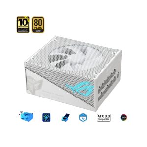 NGUỒN ASUS ROG STRIX 1000G AURA GAMING WHITE