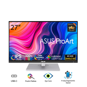 LCD đồ hoạ Asus ProArt PA279CV-J 27″ 4K IPS (HDMI, DisplayPort, Type-C)