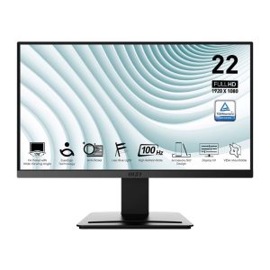 LCD MSI PRO MP223 E2 (1920 x 1080/VA/100Hz/4 ms/ Full viền) (BH 24T)