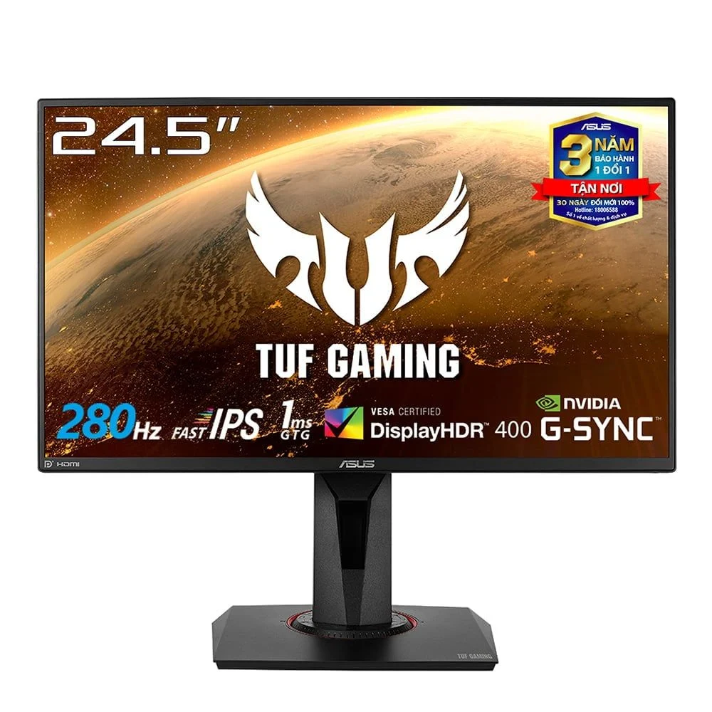 LCD Gaming Asus VG259QM 25" Full HD IPS 280Hz (HDMI, Displayport)